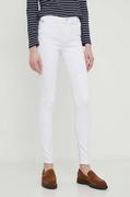 Spodnie damskie - Tommy Hilfiger jeansy damskie kolor biały - miniaturka - grafika 1