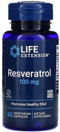 Witaminy i minerały - Life Extension - Resveratrol, 100mg, 60 vkaps - miniaturka - grafika 1