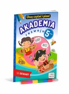 Książki edukacyjne - Akademia rozwoju 5-latka. Chcę czytać i pisać - miniaturka - grafika 1