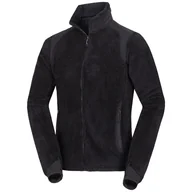 Bluzy sportowe męskie - Męski sweter Northfinder Mikolaj Rozmiar: XXL / Kolor: zielony/czarny - miniaturka - grafika 1