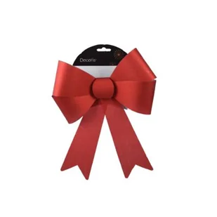 Kokarda PVC 21 x 29 cm czerwona - Ozdoby bożonarodzeniowe - miniaturka - grafika 1