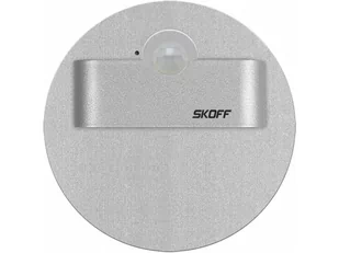 Oprawa schodowa LED z czujnikiem ALUMINIUM 2,4W CW 6500K RUEDA Short PIR SKOFF - Oprawy, klosze i abażury - miniaturka - grafika 1