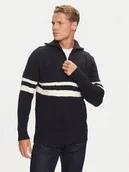 Swetry męskie - Guess Sweter M4BR12 Z3HA2 Granatowy Regular Fit - miniaturka - grafika 1