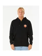 Bluzy męskie - Bluza RIP CURL Wettie Passage Icon Zip Thru czarny M - miniaturka - grafika 1