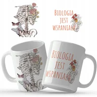 Kubki - Kubek Biały Prezent Miłośnika Biologii BIOLOG Wz - miniaturka - grafika 1