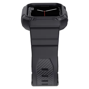 Kingxbar CYF537 2w1 pancerne etui Apple Watch SE, 8, 7, 6, 5, 4, 3, 2, 1 (45, 44, 42 mm) z paskiem szare - Akcesoria do smartwatchy - miniaturka - grafika 10