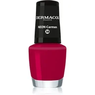 Lakiery do paznokci - Dermacol Neon lakier do paznokci 5 ml 38 Neon Carmen - miniaturka - grafika 1