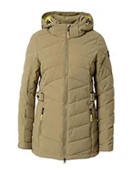 Płaszcze damskie - Killtec Damski pikowany płaszcz/kurtka o wyglądzie puchu z odpinanym kapturem KOW 61 WMN QLTD JCKT, czarna, 36, 38641-000 - miniaturka - grafika 1