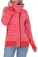 Bluzy damskie - Alife and Kickin MerritAK F damska bluza dresowa, bluza na czas wolny, bluza z zamkiem błyskawicznym, XS-XXL, koralowy melanż, XL, Coral Melange - miniaturka - grafika 1