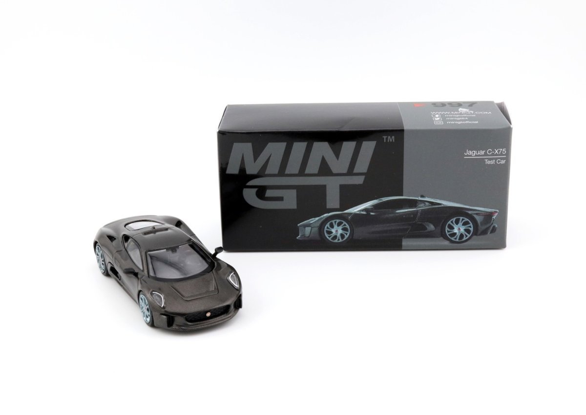 MINI GT Jaguar C-X75 Test Car MGT00997-L MiniGT