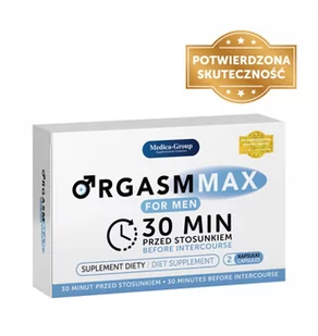 medica-group Orgasm Max for Men 2 kapsułki - Suplementy erotyczne - miniaturka - grafika 1