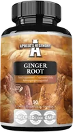 Suplementy diety - APOLLO'S HEGEMONY GINGER ROOT EKSTRAKT Z KORZENIA IMBIRU 90 KAPSUŁEK - miniaturka - grafika 1