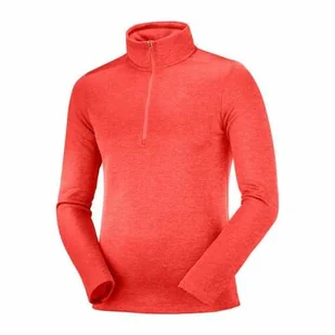 Salomon Bluza Essential Lightwarm Seamless Goji Berry C16759 - Bluzy sportowe męskie - miniaturka - grafika 1