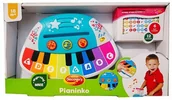Zabawki interaktywne dla dzieci - Dumel Pianinko Seria Muzyczna Instrument Interaktywny 45147 0000046274 - miniaturka - grafika 1
