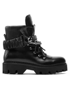 Botki damskie - Rage Age Trapery RA-11-06-000365 Czarny - miniaturka - grafika 1