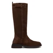 Kozaki damskie - Kozaki U.S. Polo Assn. CEO-HELGA001W/ELT1 Brązowy - miniaturka - grafika 1