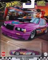 Samochody i pojazdy dla dzieci - Hot Wheels Premium Ford ThunderBird Pro Stock 86 PREZENT, UNIKAT - miniaturka - grafika 1