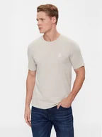 Koszulki męskie - Boss T-Shirt Tales 50508584 Beżowy Relaxed Fit - miniaturka - grafika 1