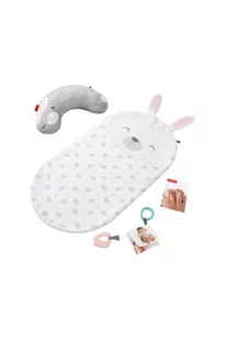 Fisher Price Fisher-Price Mata Króliczek do masażu i przewijania GJD32 - Maty edukacyjne - miniaturka - grafika 2