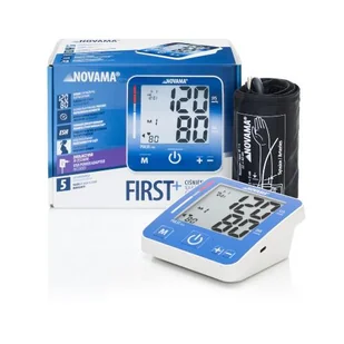 NOVAMA First+ Ciśnieniomierz naramienny z zasilaczem - Ciśnieniomierze i akcesoria - miniaturka - grafika 1