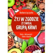 Żyj w zgodzie ze swoją grupą krwi BARBARA ŁĘCZYCKA - Zdrowie - poradniki - miniaturka - grafika 2