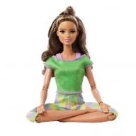 Akcesoria dla lalek - Barbie Lalka Made to Move Zielone ubranko GXF05 Mattel - miniaturka - grafika 1