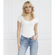 Bluzki damskie - GUESS Bluzka KARLEE | Slim Fit - miniaturka - grafika 1