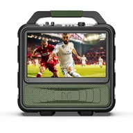 Głośniki przenośne - Przenośny głośnik imprezowy z telewizorem Monster VMay - Czarny - miniaturka - grafika 1