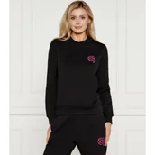 Bluzy damskie - Karl Lagerfeld Bluza ikonik 2.0 jelly | Oversize fit - miniaturka - grafika 1