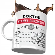 Kubki - Dla Doktora Kubek na Urodziny Imieniny na Prezent z Nadrukiem ze Zdjęciem + Opakowanie na prezent (wzór 02) - miniaturka - grafika 1