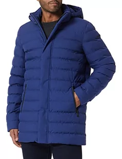 Geox Męska kurtka M HALLSON, niebieski (Estate Blue), 52 - Kurtki męskie - miniaturka - grafika 1
