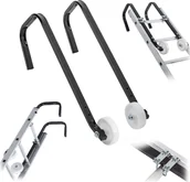 Pozostałe meble ogrodowe - KADAX Uchwyt stalowy ST-UK do drabiny na kalenicę - miniaturka - grafika 1