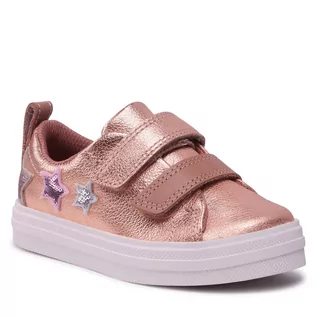 Buty dla dziewczynek - Sneakersy Clarks - Nova Early K. 261648476 M Pink - grafika 1