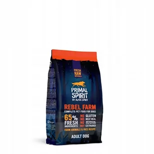 Alpha Spirit Primal Spirit Rebel Farm 1 kg - Sucha karma dla psów - miniaturka - grafika 1