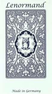 Cartamundi Tarot Mlle Lenormand Blue Owl GB - Gry karciane - miniaturka - grafika 2