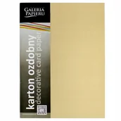 Papier do drukarek - Karton wizytówkowy A4 180g Millenium złoty (20) - miniaturka - grafika 1