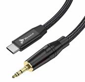 Kable - KABEL USB C AUX ADAPTER MINI JACK 3,5 MM DAC STEREO, SŁUCHAWEK GŁOŚNIKÓW 3M - miniaturka - grafika 1