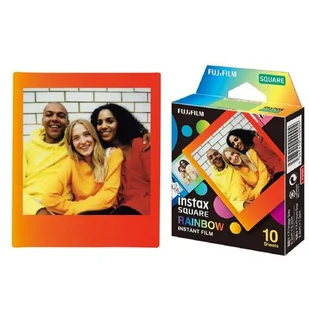 Fuji Wkład Instax Square Rainbow 10 szt - Filmy fotograficzne - miniaturka - grafika 1