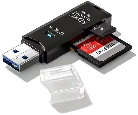 Czytnik kart pamięci SDXC micro SDXC USB 3.0