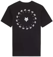 Koszulki męskie - t-shirt FOX WINNERS CIRCLE PREMIUM TEE BLACK - miniaturka - grafika 1