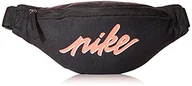Torebki damskie - Nike DD1656-010 NK HERITAGE HIP PACK-SMALL FEM Torba sportowa Damska black/black/(jasne mango) MISC, Czarny/Czarny/(Bright Mango), MISC, Muszla - miniaturka - grafika 1