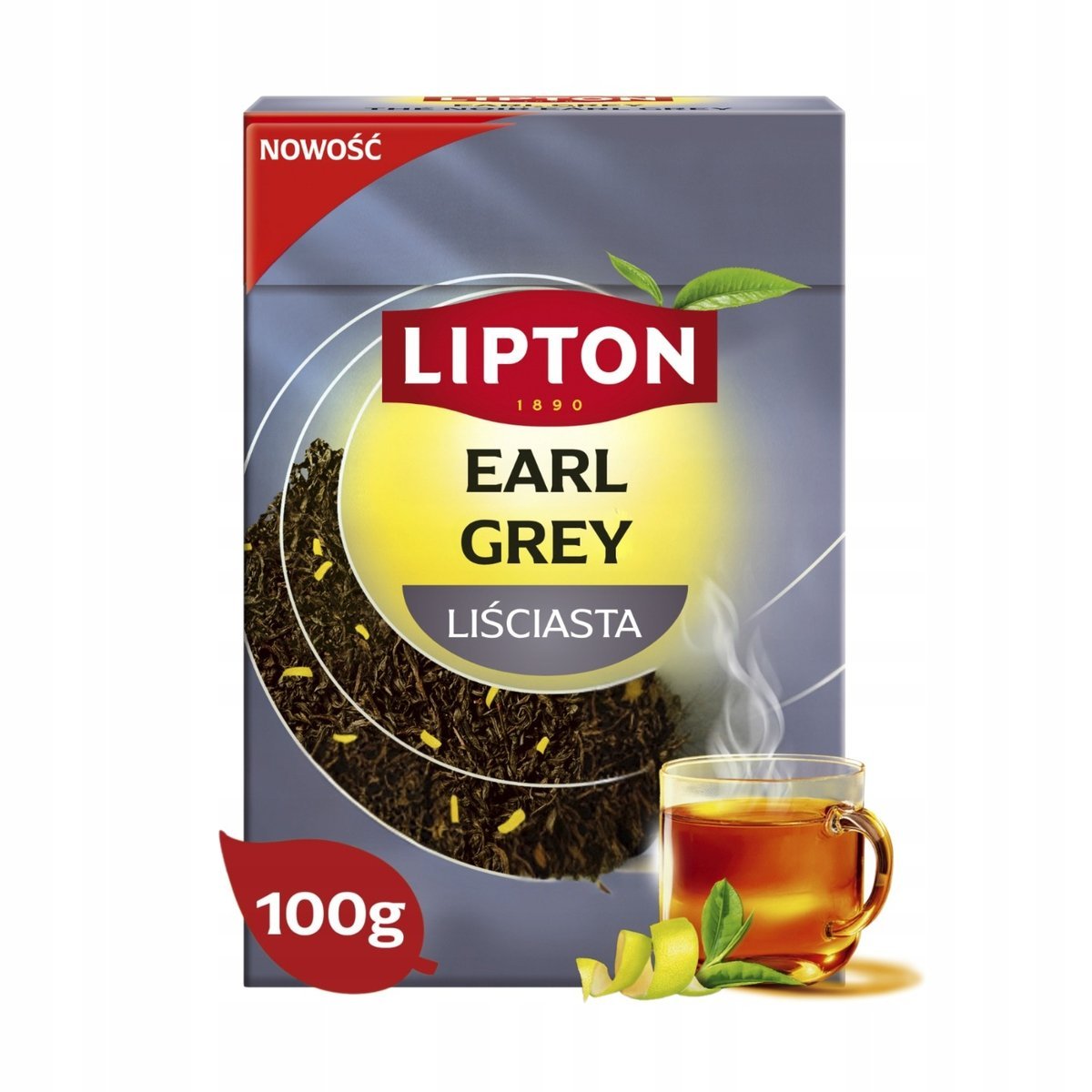 Herbata czarna Earl Grey 100 g liściasta
