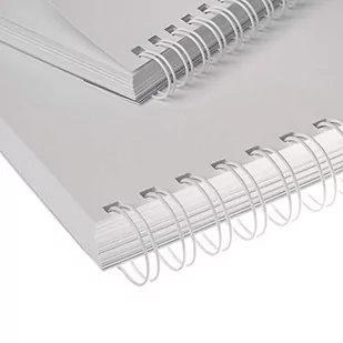 Renz Drut preferencyjny One Pitch grzebień-wiązania elementów w 2: 1, 23 pętelkami podziału, średnica 8.0 MM, 5/16 cala, biały 320800023 - Grzbiety do bindownic - miniaturka - grafika 1