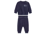 Komplety dla niemowląt - lupilu® Dres niemowlęcy z bawełną (bluzka + spodnie) (Granatowy, 74/80) - miniaturka - grafika 1