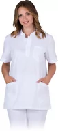 Odzież robocza - Reis LIRA-J - bluza damska ochronna z krótkim rękawem, stójka, 3 kieszenie, dekolt guziczki - S-2XL. - miniaturka - grafika 1