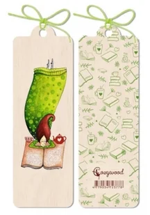 Zakładka drewniana Książka - Zakładki do książek - miniaturka - grafika 1