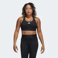 Bielizna sportowa damska - adidas Believe This Heat.RDY Bra Czarny XS - miniaturka - grafika 1