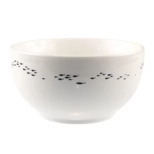 Miseczka salaterka ceramiczna biała morska ryby - Miski i półmiski - miniaturka - grafika 1