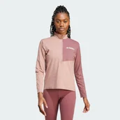 Odzież trekkingowa damska - Koszulka Terrex Multi Climacool 1/2 Zip Long Sleeve - miniaturka - grafika 1