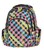 Plecaki szkolne i tornistry - Patio Plecak MŁODZIEŻOWY COOLPACK 61001 MODEL 20016 KOLOROWA KRATA - miniaturka - grafika 1